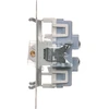 Kontakt-Simon Simon 54 dvigubas 10AX 250V mechanizmas (SW6 / 2M)