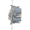 Kontakt-Simon Simon 54 dvigubas 10AX 250V mechanizmas (SW7 / 2XM)