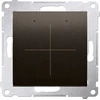 Kontakt-Simon Simon 54 GO Mygtuko valdiklis 30 veiksmų valdymui valdyti. išmaniuoju telefonu valdomas WiFi 230V (modulis) matinė ruda DEK1W.01/46