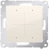Kontakt-Simon Simon 54 GO Mygtuko valdiklis 30 veiksmų valdymui valdyti. išmaniuoju telefonu valdomas WiFi 230V (modulis) kremas DEK1W.01/41