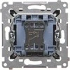 Kontakt-Simon Simon 54 Laiptų jungtis su LED pašvietimu (modulis) 16AX 250V sraigtiniai terminalai juodas kilimėlis DW6AL.01 / 49