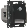 Kontakt-Simon Simon 54 LED šviestuvas su judesio jutikliu 14 V DC 0,78 W šiltai balta 3100K matinė juoda matmenys maitinimo šaltinis 14V DOSC14.01/49