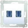 Kontakt Simon DVIGUBAS LIZDAS HDMI DGHDMI2.01/11-SIMON54