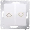 Kontakt Simon TIESIOGINIO VALDYMO MYGTUKAS ROLETĖMIS DZP1A.01/11-SIMON54 250 V 16 A