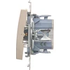 Kontakt-Simon Simon 54 single 10AX 250V aukso kilimėlis (DW8.01 / 44)