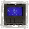 Kontakt-Simon Simon 54 Temperatūros reguliatorius su ekranu (vidiniu jutikliu arba zondu), antracitas, metalizuotas DETD1A.01/48
