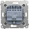 Kontakt Simon Simon 54 Triple antracito mygtukas DP31.01 / 48