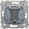 Kontakt-Simon Simon 54 vienaukštė jungtis su 16AX 250V baltu apšvietimu (DW6AL.01 / 11)
