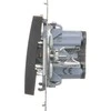 Kontakt-Simon Simon 54 vienaukštė jungtis su 16AX 250V antracito apšvietimu (DW6AL.01 / 48)