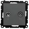 Kontakt Simon GN.ANTEN.R-TV END.GRAPHITE.MAT SIMON55