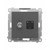 Kontakt Simon GN.ANTE."F"+RJ45 K.6 GRAFIT.MAT SIMON55