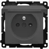 Kontakt Simon GN.1-KR.Z/U IP44 GRAFIT.MAT SIMON55