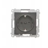 Kontakt Simon Kreiptis į Simoną TGSZ1CZ.01/149 Simon 55 Lizdas Schuko su langinėmis (modulis) 16 A, 250 V~, greitos jungtys Juodas kilimėlis TGSZ1CZ.01/149