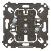 Kontakt Simon SGZ2CMR Simon 55 Lizdas wtyczkowe podwójne su uziemieniem (mechanizm) 16 A, 250 V~, szybkozłącza, juoda rama SGZ2CMR