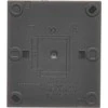 Kontakt-Simon Simon Aquaclick Bell mygtukas su apšvietimu, 10 AX, 250 V juodas ACD1L/49