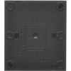 Kontakt-Simon Simon Aquaclick mygtukas aklas 10 AX, 250 V juoda ACZ1 / 49