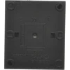Kontakt-Simon Simon Aquaclick Teisingas mygtukas su raktu piktograma, 10 AX, 250 V juoda ACP1 / 49