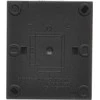 Kontakt-Simon Simon Aquaclick Teisingas mygtukas be piktogramos, 10 AX, 250 V juoda ACP1 / 49