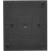 Kontakt-Simon Simon Aquaclick Unipole jungtis, 10 AX, 250 V, juoda ACW1 / 49