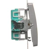 Kontakt-Simon Simon Basic 10A 250V sidabro kilimėlis (BMZ1.01 / 43)