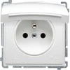 Kontakt Simon Kreipkitės į Simoną BMGSZ1B.01/11 Simon Basic Lizdas Schuko kištukas IP44 versijai (modulis) 16A, 250V~, varžtiniai gnybtai balta BMGSZ1B.01/11