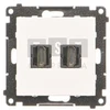 Kontakt Simon GN.2-KR.HDMI MATINĖ BALTA SIMON55