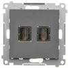 Kontakt Simon GN.2-KR.HDMI GRAPHITE.MAT SIMON55