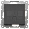 Kontakt Simon TS1L.01/149 Simon 55 Przycisk światło su podświetleniem LED (moduł) 10 AX, 250 V~, szybkozłącza Juodas mat TS1L.01/149