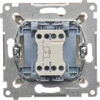 Kontakt-Simon Vieną mygtuką Simon 54 šviesos LED 10AX 250V kremas (DP1L.01 / 41)