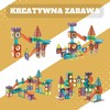 Kontext BK1 Kaladėlės MAGNETYCZNE ŚWIECĄCE TOR KULKOWY 252 el