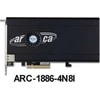 „Areca Areca RAID“ valdiklis ARC-1886-4N8I, 4x M.2 ir 8 prievadų trijų režimų, 1x SFF 8654 PCIe 4.0 x8 FH