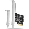 Axagon Keturių kanalų SATA III PCI-Express valdiklis su keturiais vidiniais SATA jungtys. Standartinis ir žemas profilis.