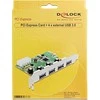 Delock PCI Express kortelė -> USB 3.0 4 prievadų NEC