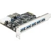 Kontrolierius Delock PCIE 2.0 x1 - 7x USB 3.0 (89355)