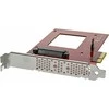 Kontroler Icy Dock We-Ra. IcyDock 1x U2 / U3 Pcie 4.0 NVMe SSD to Oculink Slim