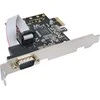 Kontrolierius InLine PCIE x1 - Nuoseklus DB9 (76618D)