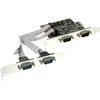 Controller InLine PCIE x1 - 4x RS- 232 nuoseklusis prievadas (76623C)