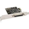 Valdiklis InLine PCIE x1 - lygiagretus LPT prievadas + 2x RS- 232 (76624C)