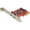Kontroler Roline Karta ROLINE PCI Express, USB 3.2 Gen 2, 2x USB-C