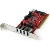 PCI kortelė Startech PCIUSB3S4
