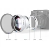 Konverteris Neewer objektyvas 1.5x telekonverteris 49 mm, skirtas „Fujifilm X100 X100v X100vi“ / / LS-61
