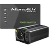 QOLTEC 51924 Monolitinis įtampos keitiklis 600 MS Wave / 12V iki 230V / 300/600W / USB