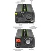 QOLTEC 51934 grynos sinusinės bangos inverteris, monolitas / 1000 W / 2000 W / 12 V–230 V