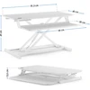 Konverteris skirtas biuro stalui SENSE7, 81, 3 cm x 40 cm, Baltos spalvos