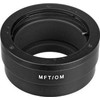„Novoflex“ adapteris „Olympus OM“ objektyvas prie MFT fotoaparato