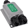 Šviesolaidinis keitiklis Allnet InLine® PoE+ lauko terpės keitiklis, 1 Gb/s, IP67, IK10, maks. 30 W
