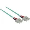 Techly SC-SC dvipusis pataisinis pluoštas 50/125 OM3, MM 5m - 027940