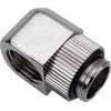 Koolance G1/4 AG to G1/4 IG Adapteris, 90°, Swivel – nickel-plated