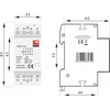 Koop Elektro Modulinis kontaktorius 25-04 25A 4NC 230V 2P 3-FAZ IS25-2-04