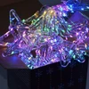 KOOPMAN Kalėdinės žvaigždutės LED užuolaida 200x200 cm